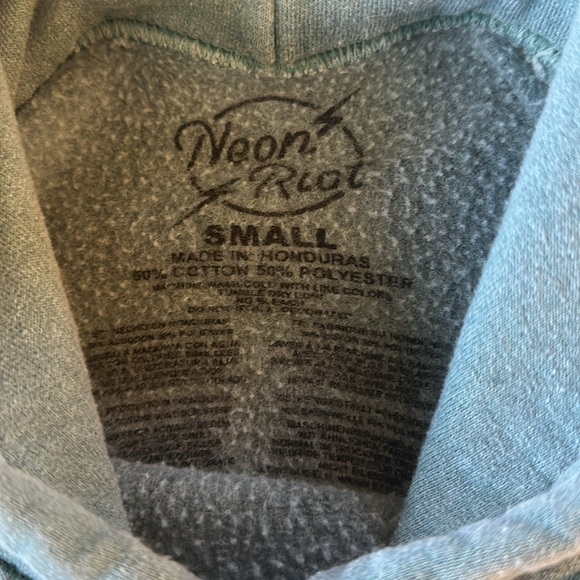 Urban Outfitters Neon Riot stonewashed hoodie - Picture 6 of 7